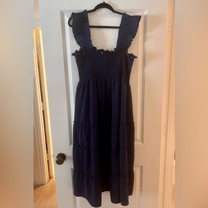 XXL Hill House Ellie Nap Dress - Navy Crepe - EUC
